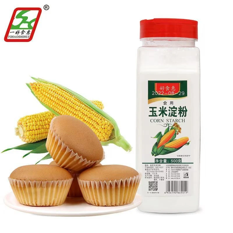 好食惠玉米淀粉食用家用500g勾芡马铃薯烘焙生粉土豆粟粉瓶装