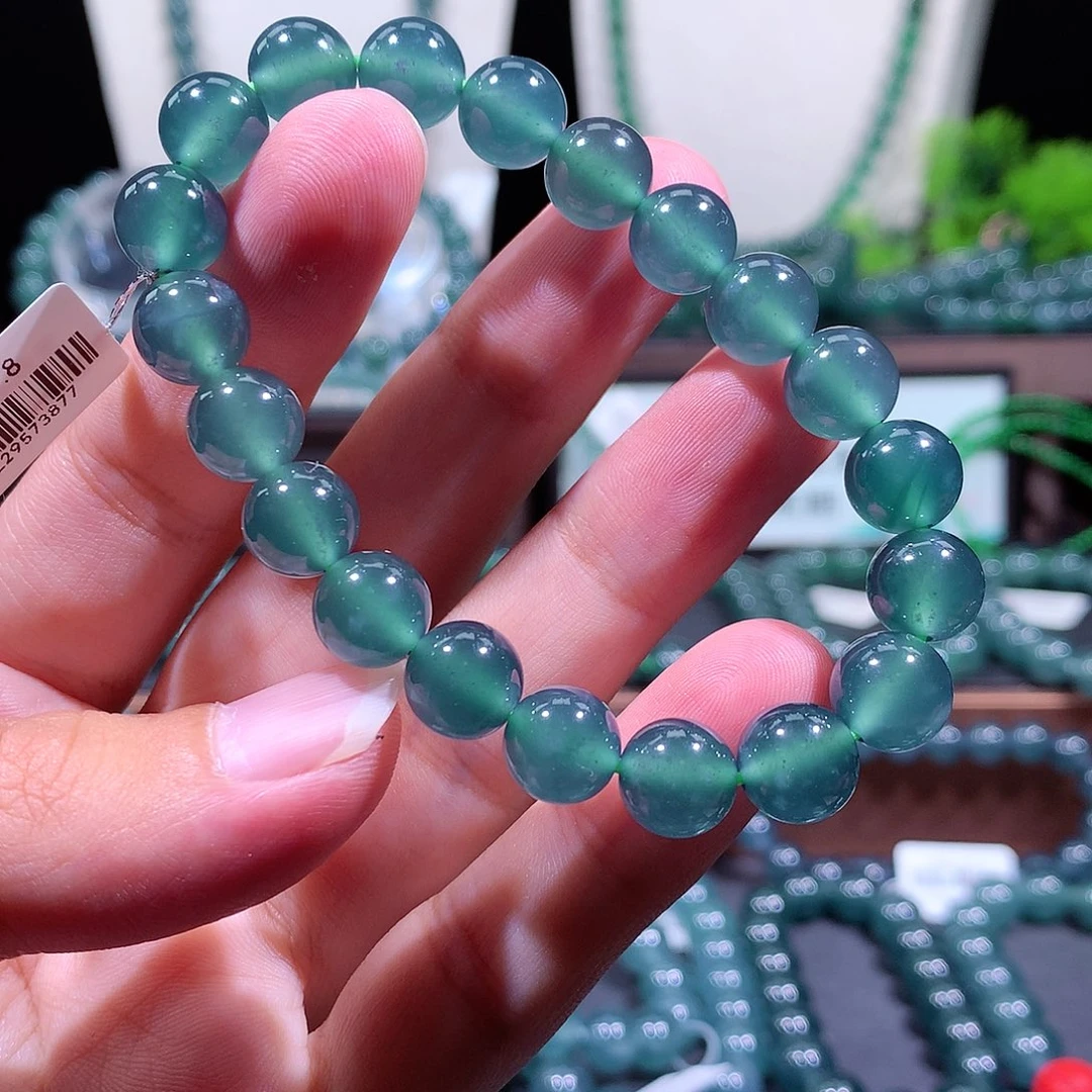 翡翠未镶嵌手链天然a货翡翠9.8