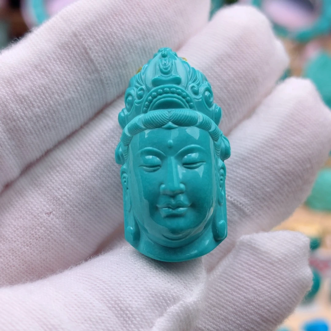 绿松石珠宝奇石未镶嵌