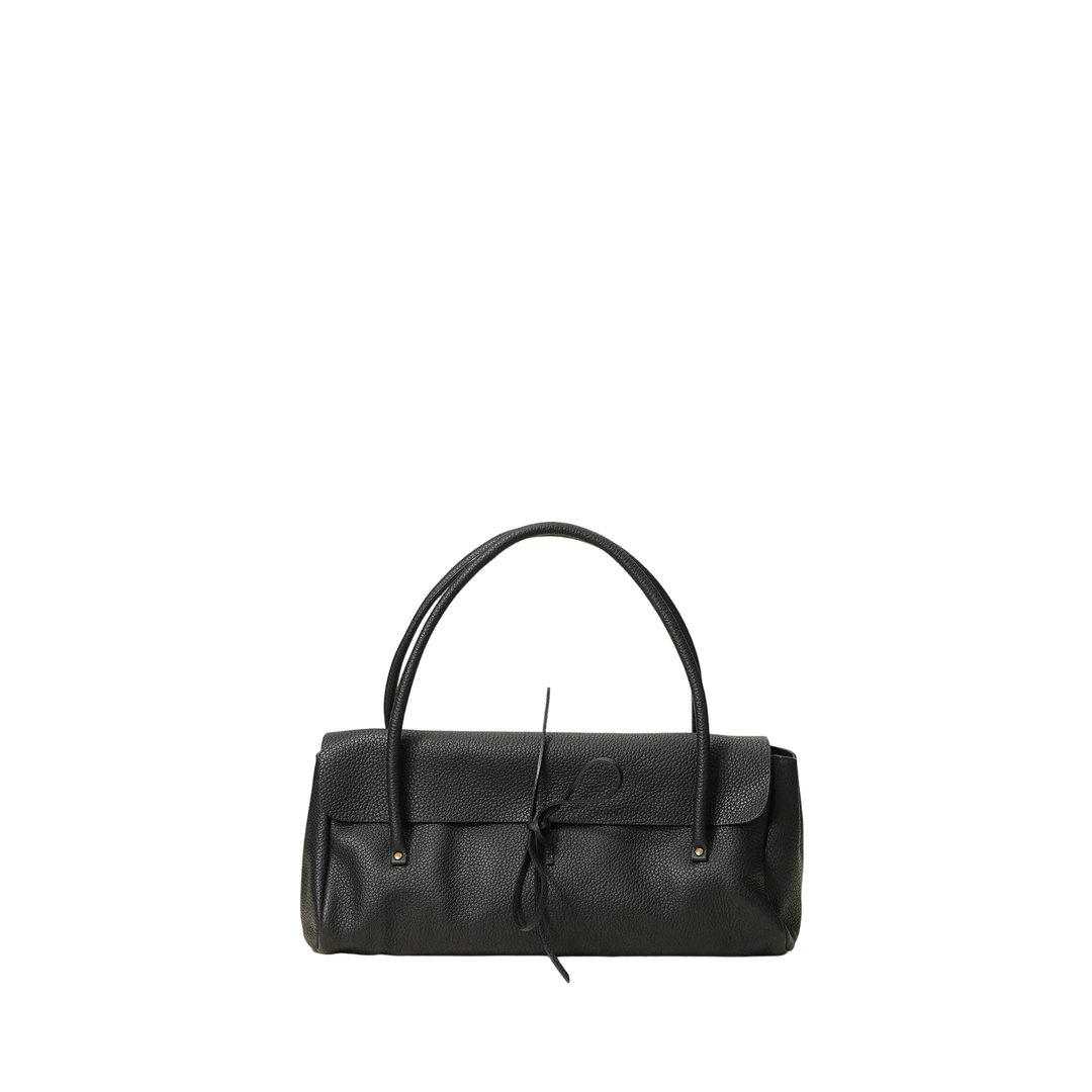 【莎莎-高定】中古-蝴蝶头层牛皮喵蝴蝶包腋下包