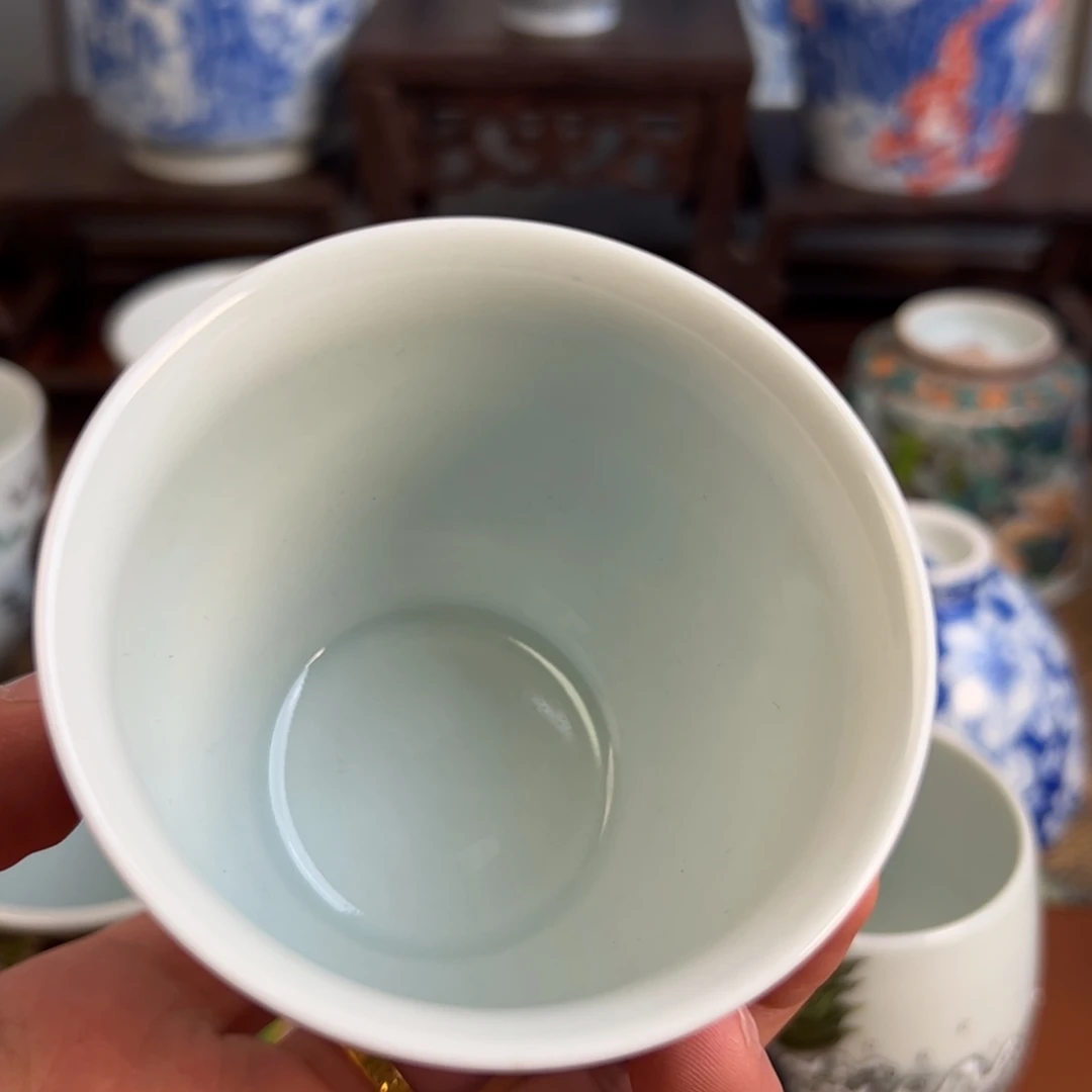 瓷片✨***烂景德镇茶器手工手绘