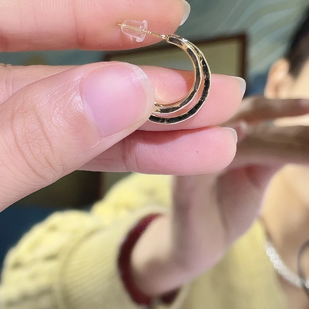 锆石铜合金925银C圈1.5