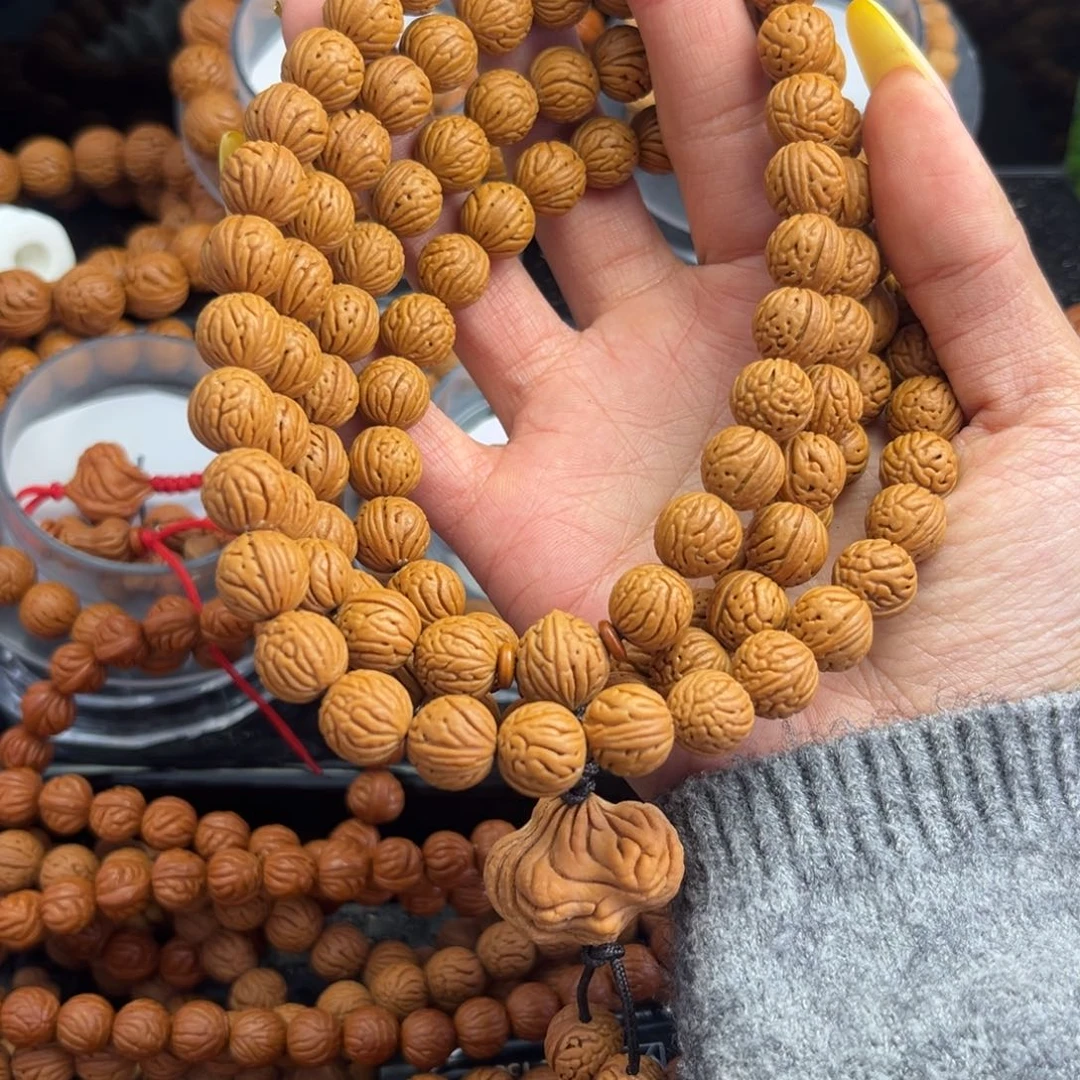 手串桃核贝*爷桃核脖挂