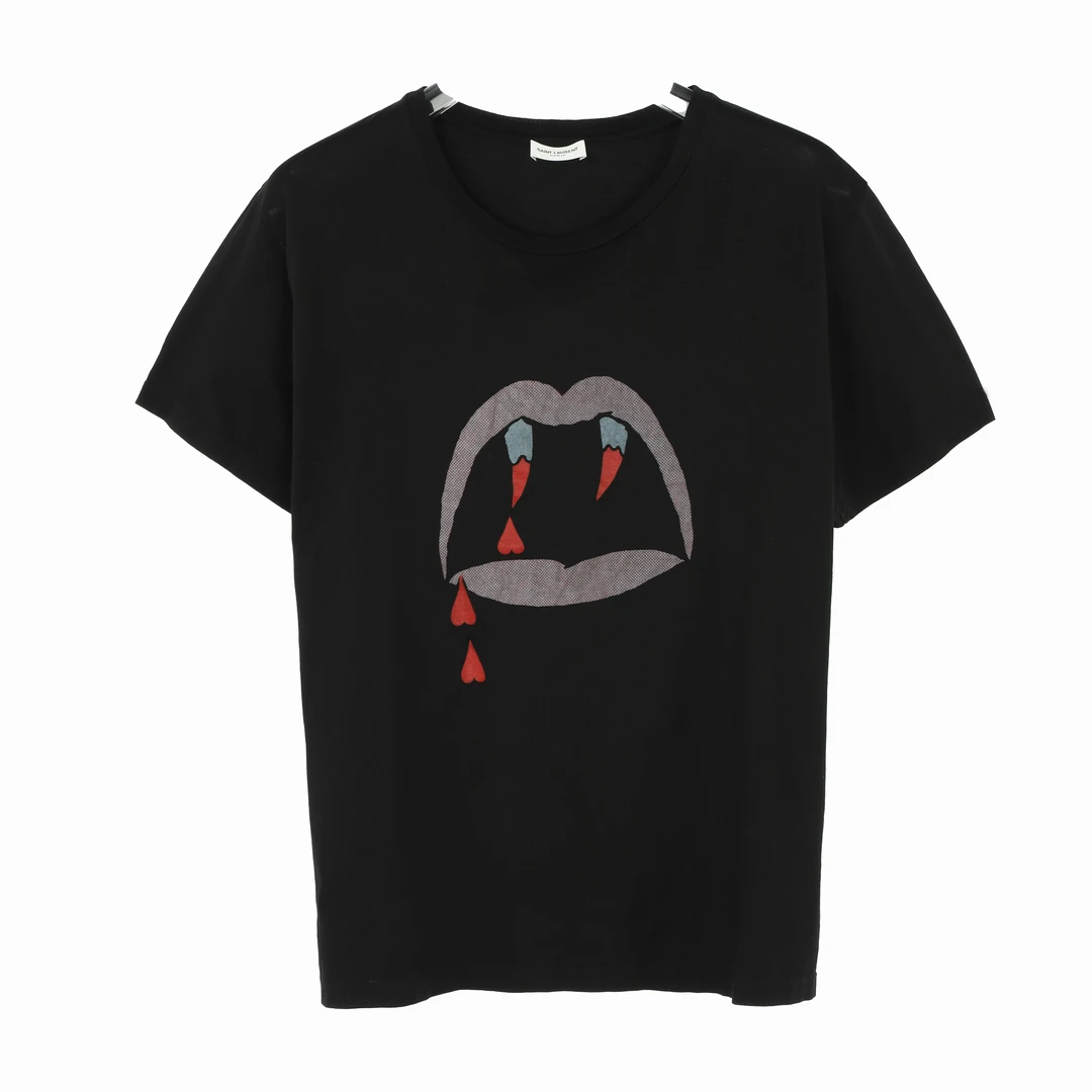 未使用 YSL/圣罗兰 SAINT LAURENT 男士短袖378983 Y2KHE12