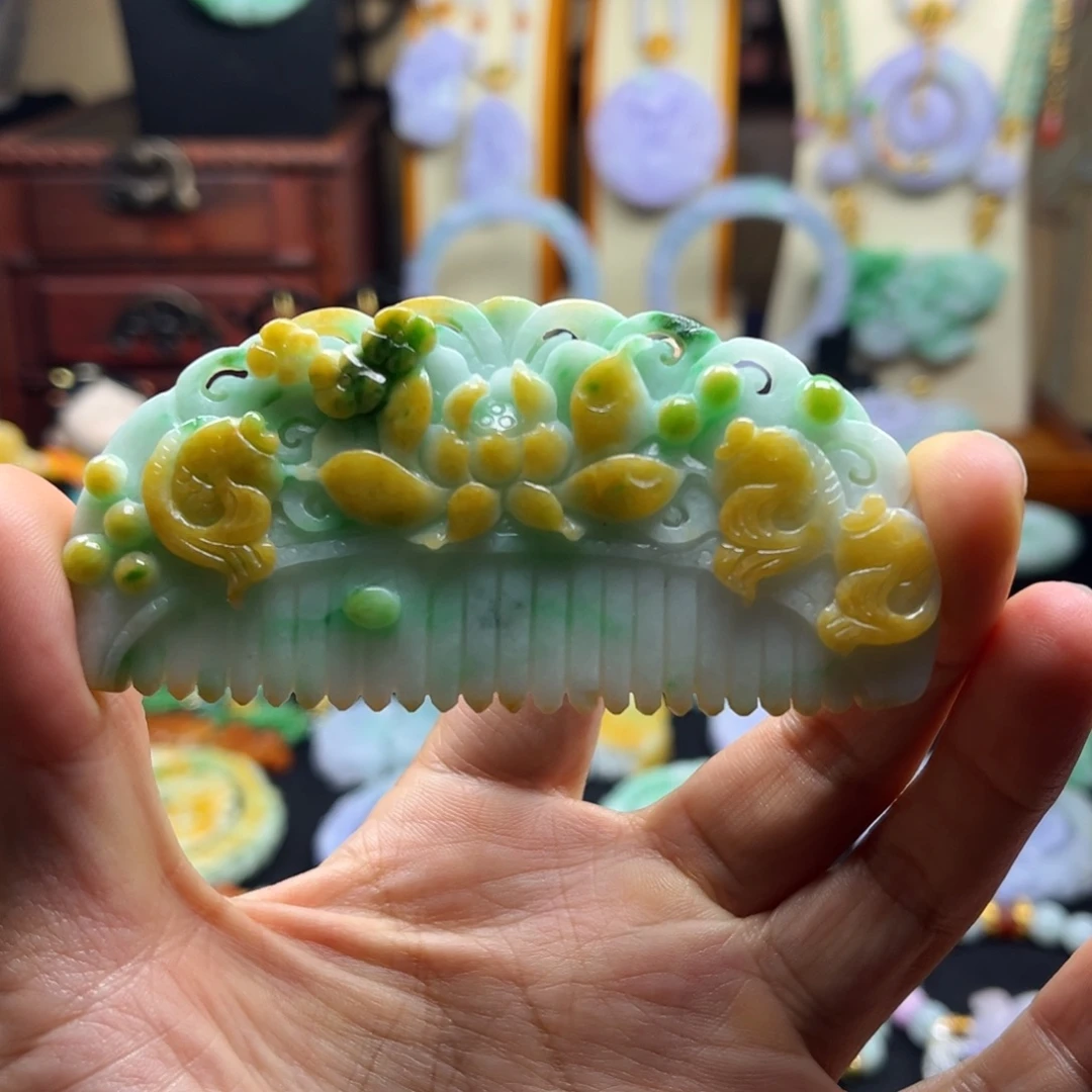 颈饰未镶嵌翡翠天然翡翠