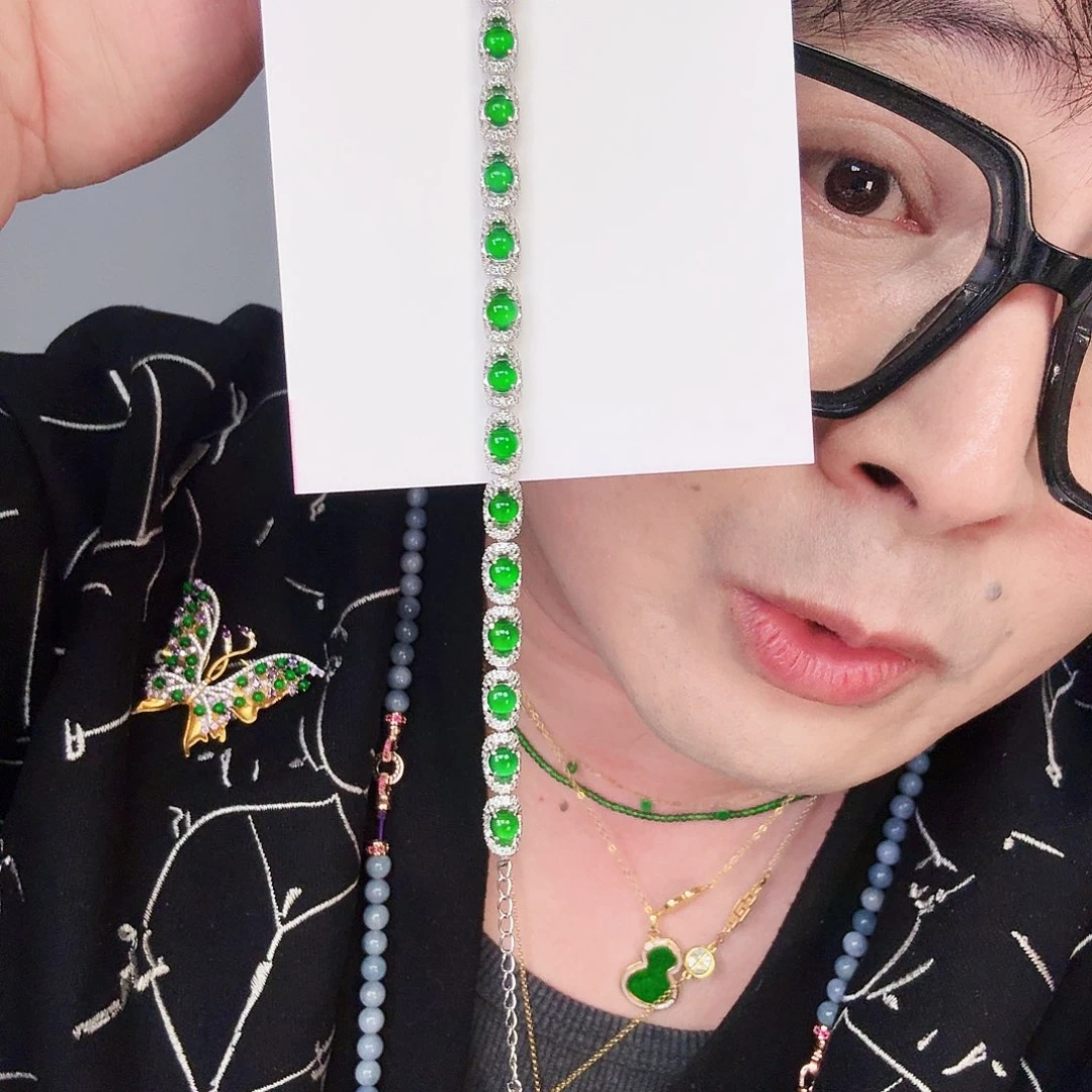 翡翠颈饰未镶嵌一个