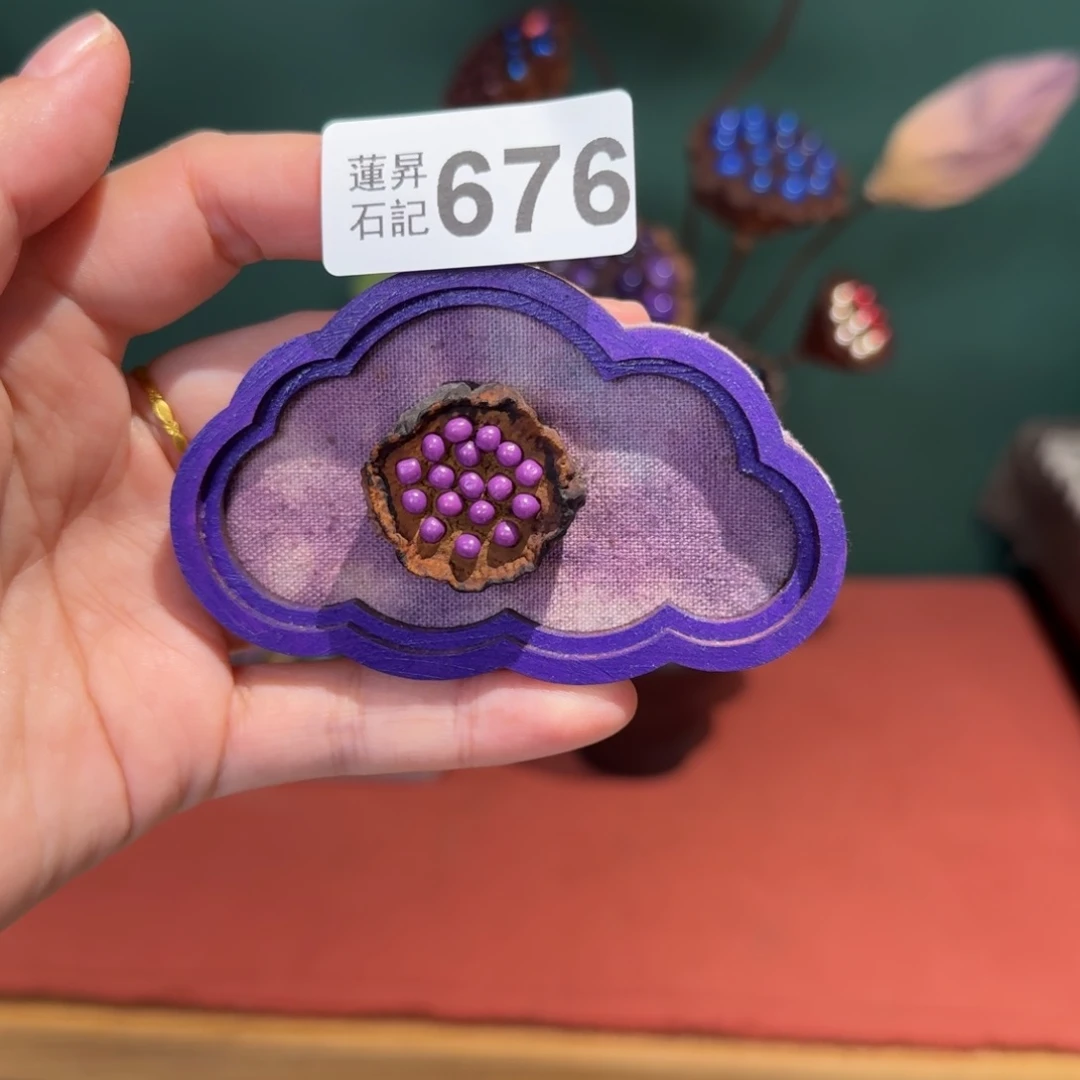 花***幸676莲蓬摆件 莲蓬