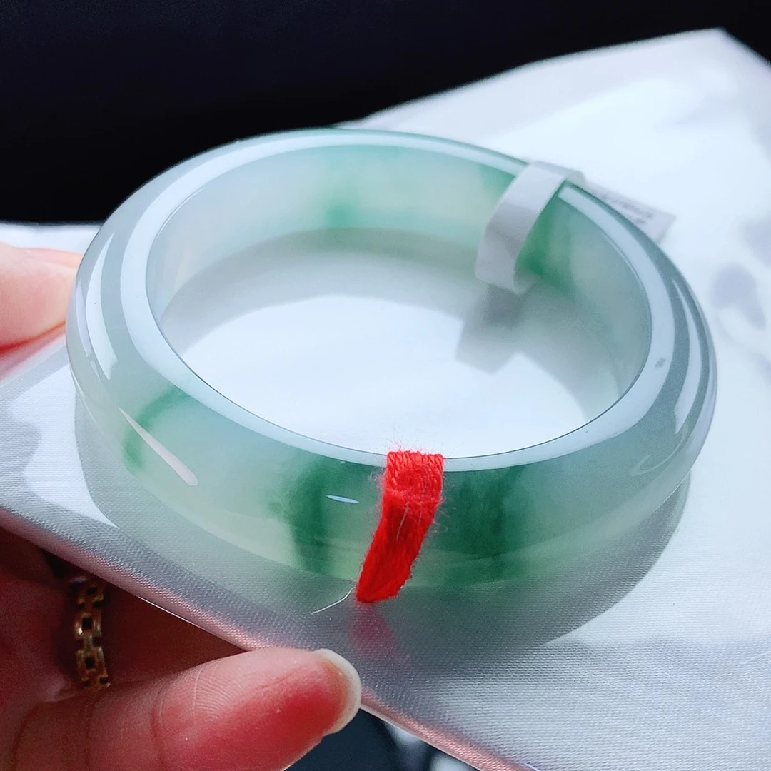 未镶嵌手镯翡翠55圈