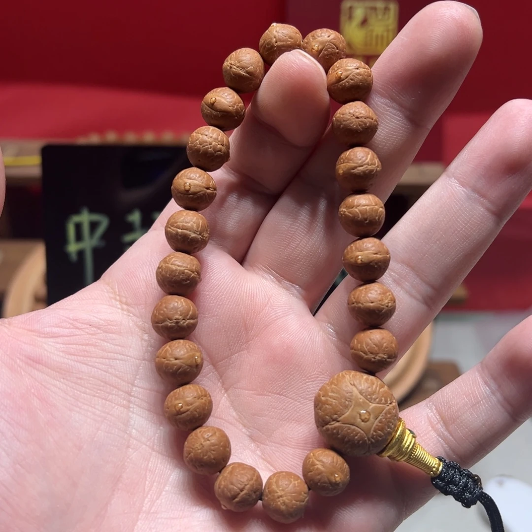 手串凤眼菩提10.5mm尼泊尔凤眼菩提单圈