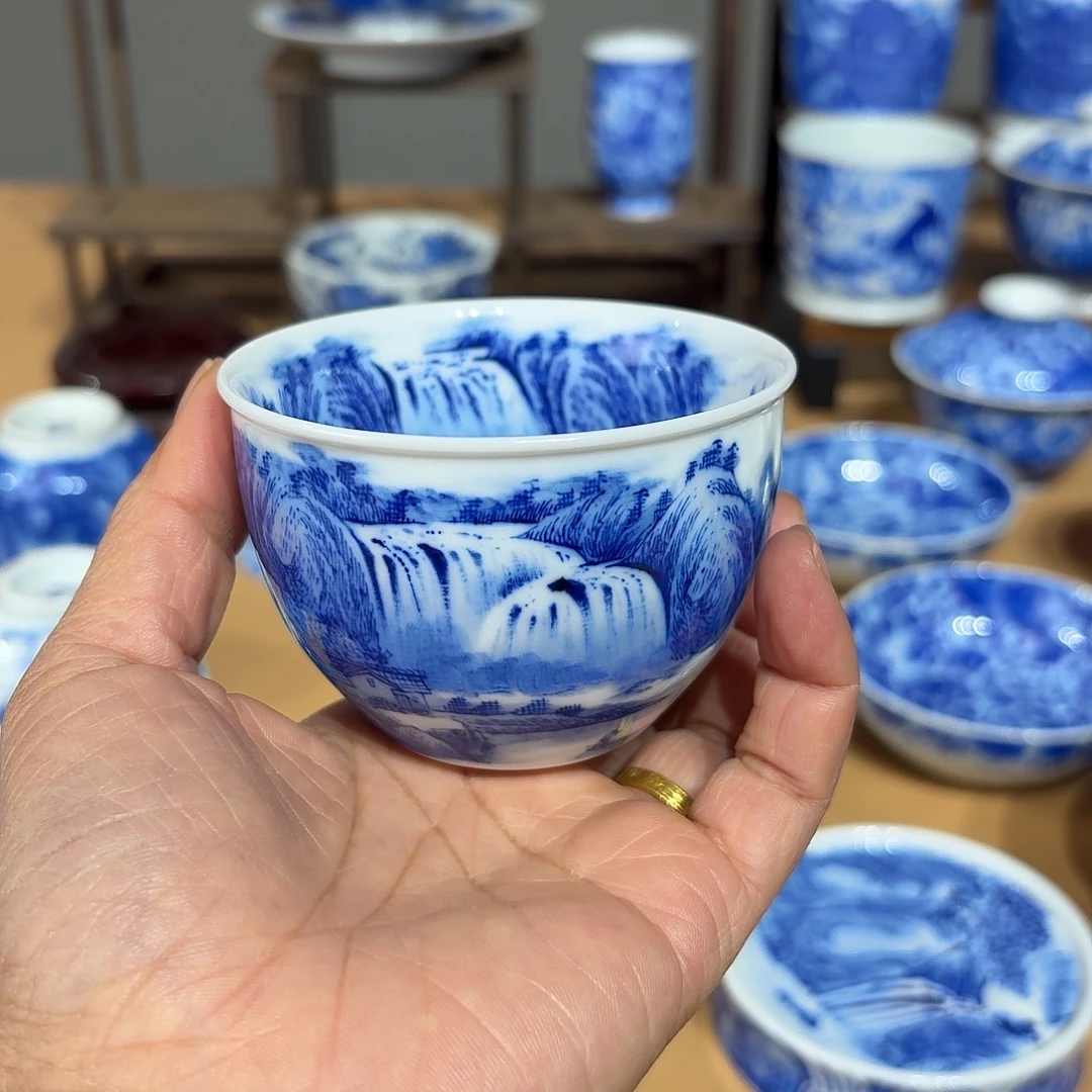 子***歌景德镇纯手绘单杯