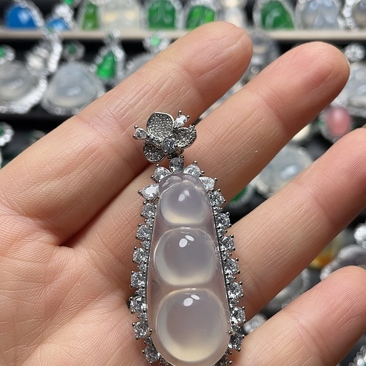 玛瑙/玉髓合金挂件
