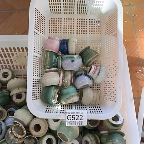 紫砂花盆522微瑕品口径2到3左右