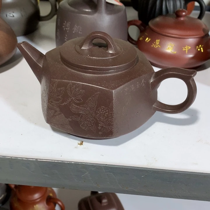 紫砂茶壶原矿手工56