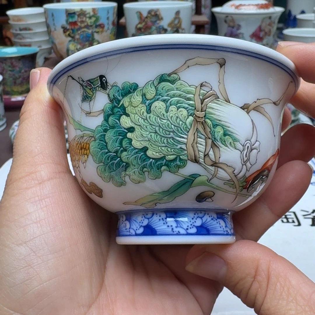 景德镇手工手绘展示