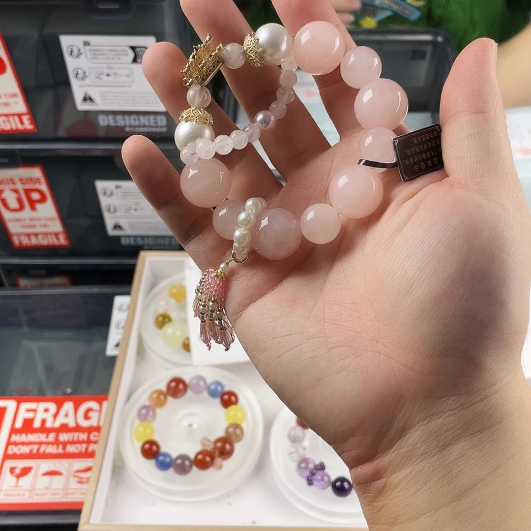 手链银S925镶嵌水晶