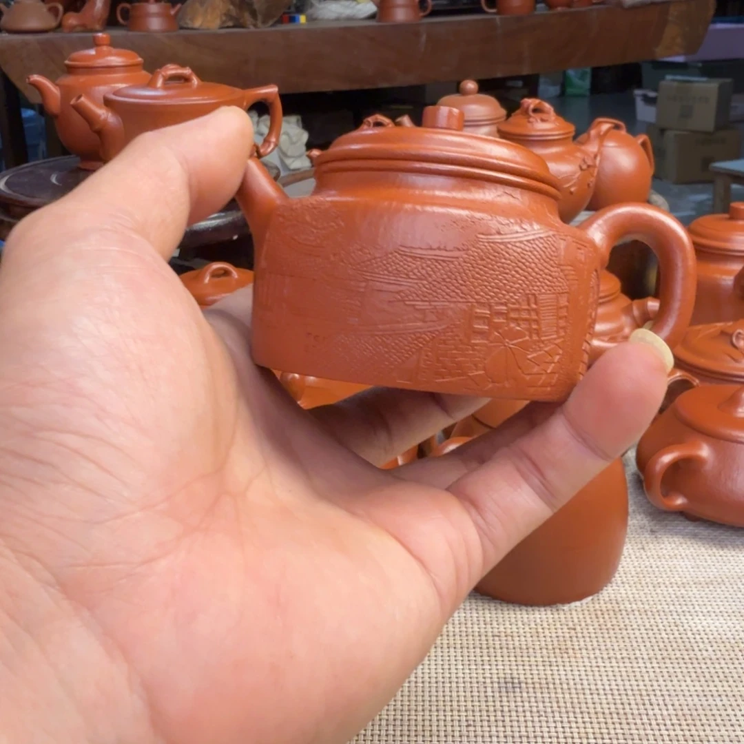 B***e紫砂壶全手工制作德钟