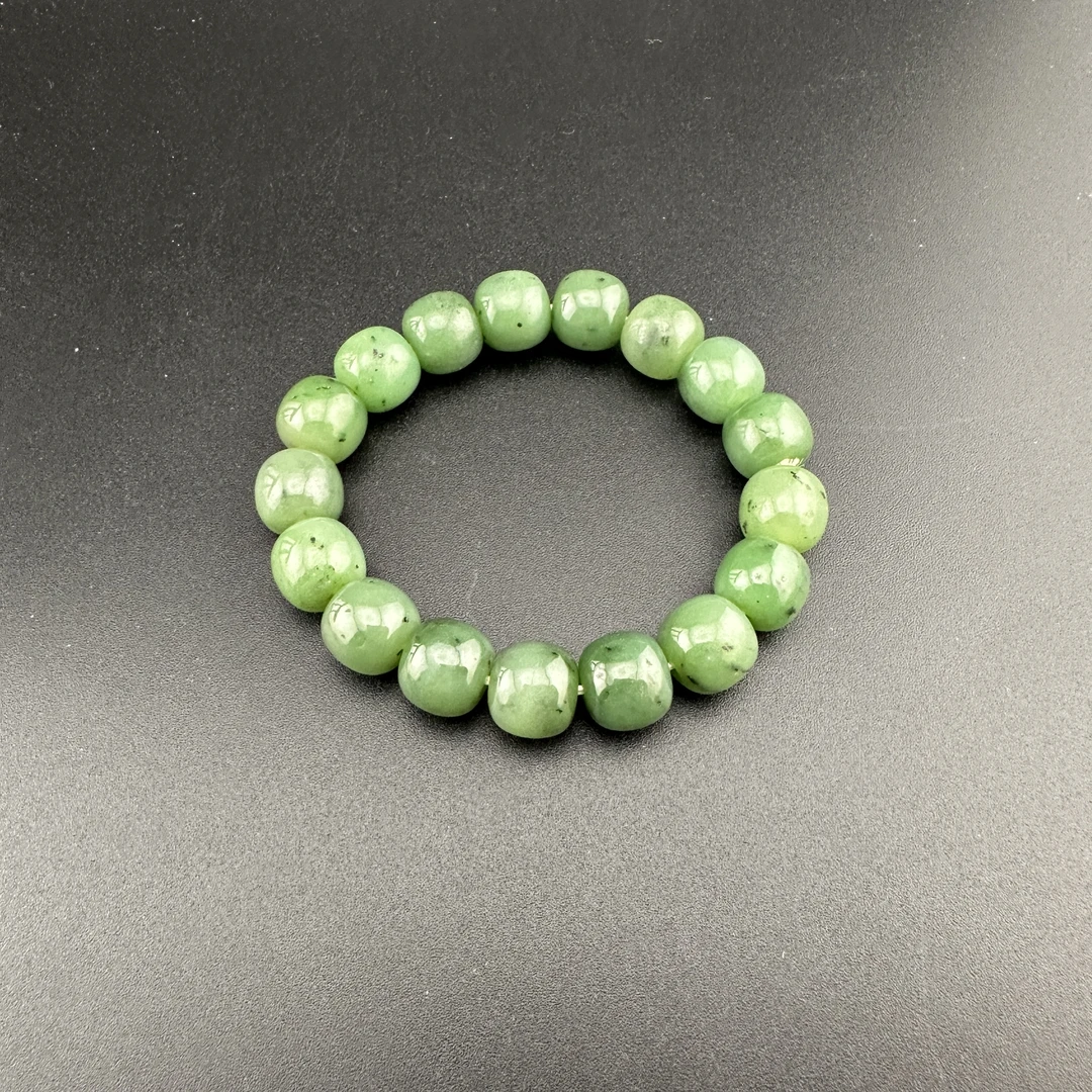 BY1202FMC标068 北玉精选 和田玉手串 多样性发货