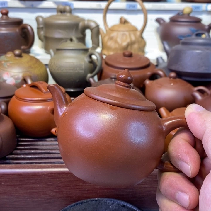茶壶紫砂精工制作