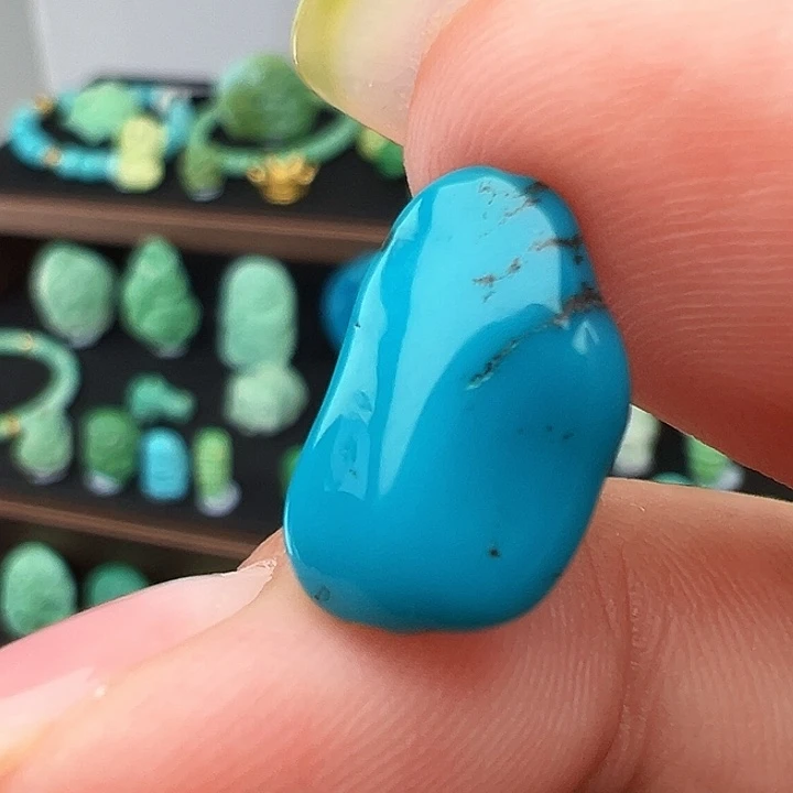 绿松石未镶嵌主播万珍