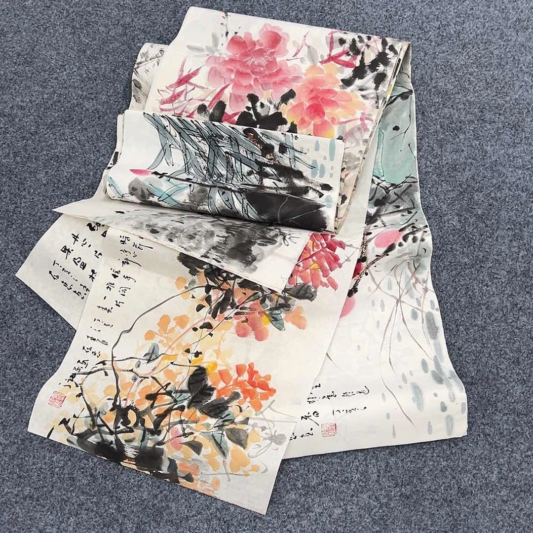 国画纯手绘作品欣赏