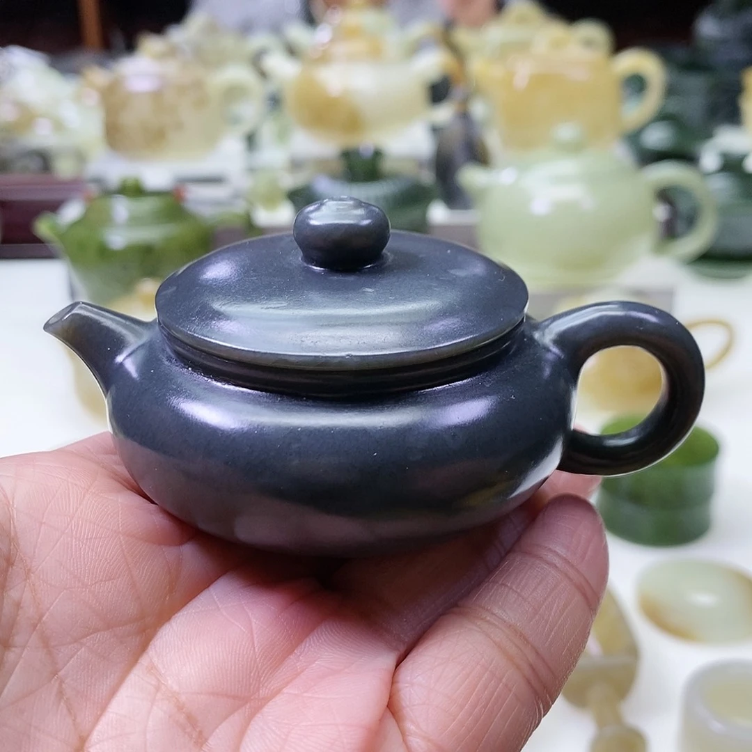 和田玉茶壶未镶嵌