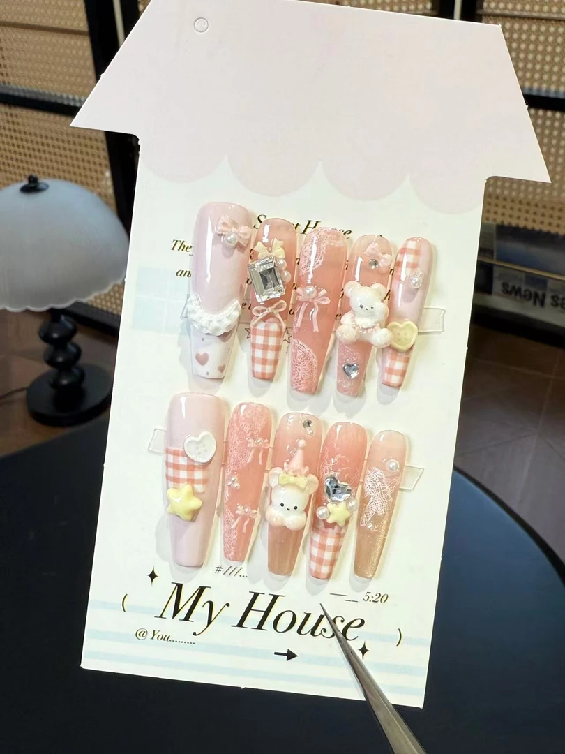 甜心派对 郭包又纯手工穿戴甲