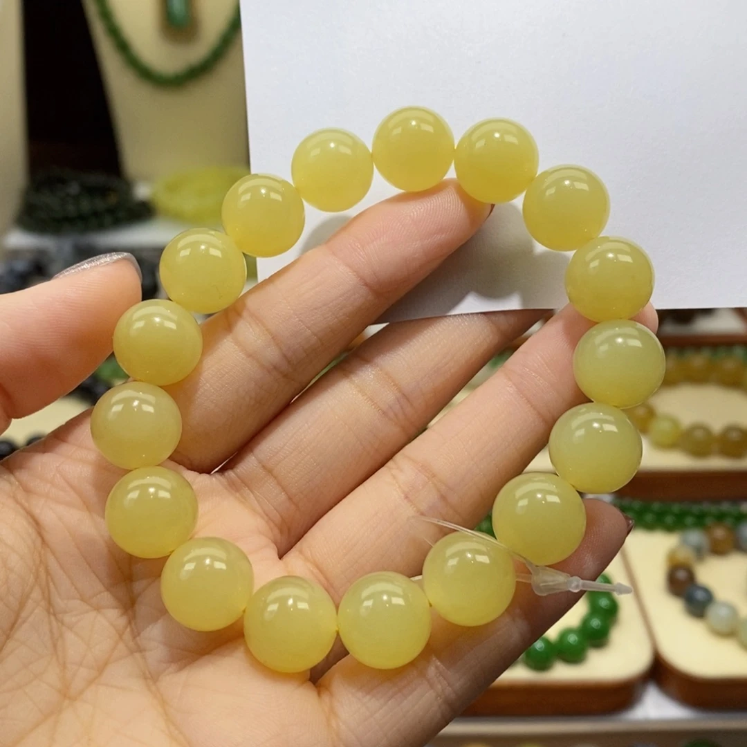 和田玉未镶嵌手串