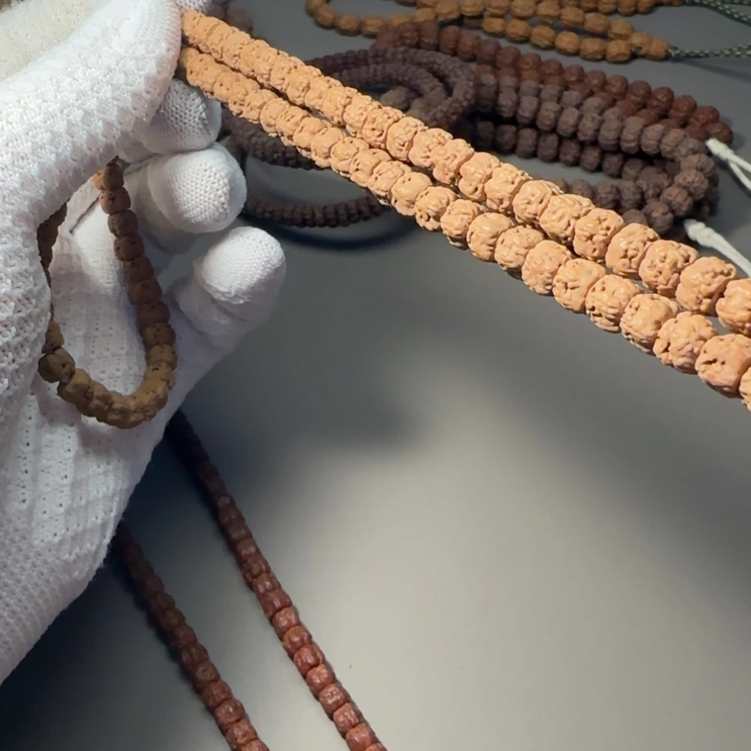 向***风吊坠金刚菩提龙切佛手108