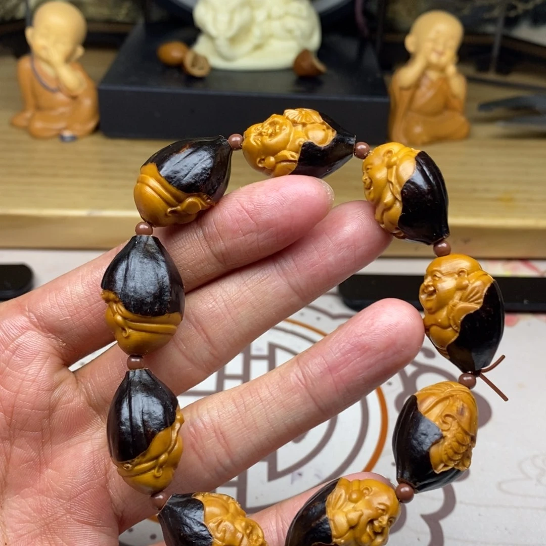 橄榄核手串/手链橄榄核雕工艺手串