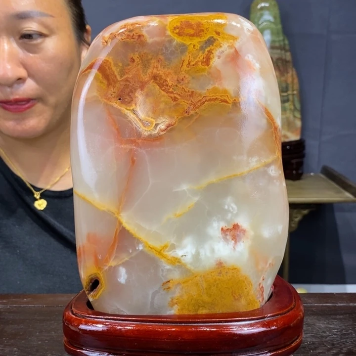 石材精品古青石摆件