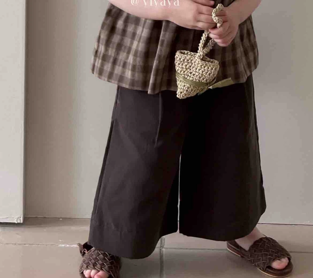15165-yiyaya2025夏季新款裤子