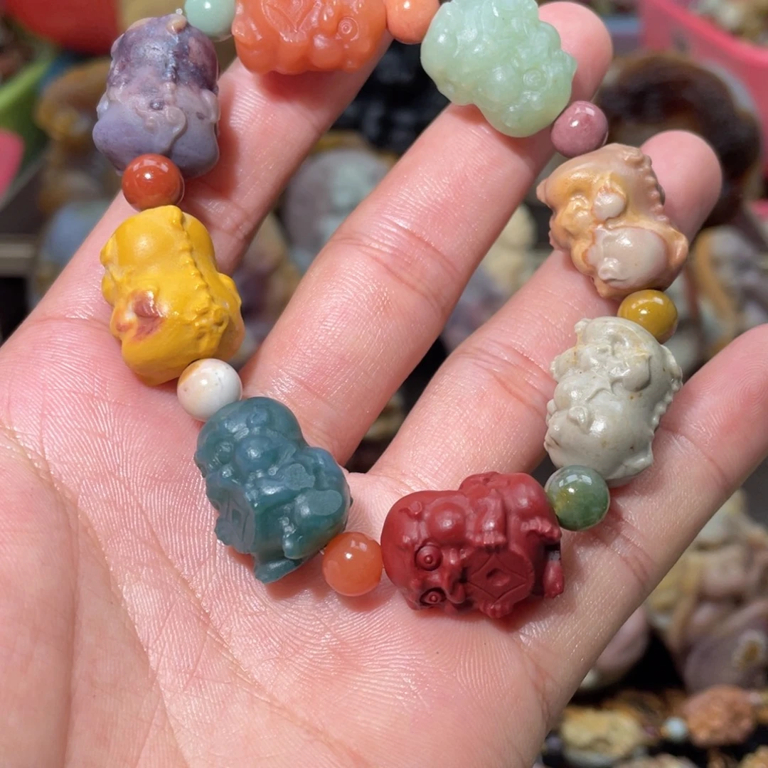 石英质玉未镶嵌手串