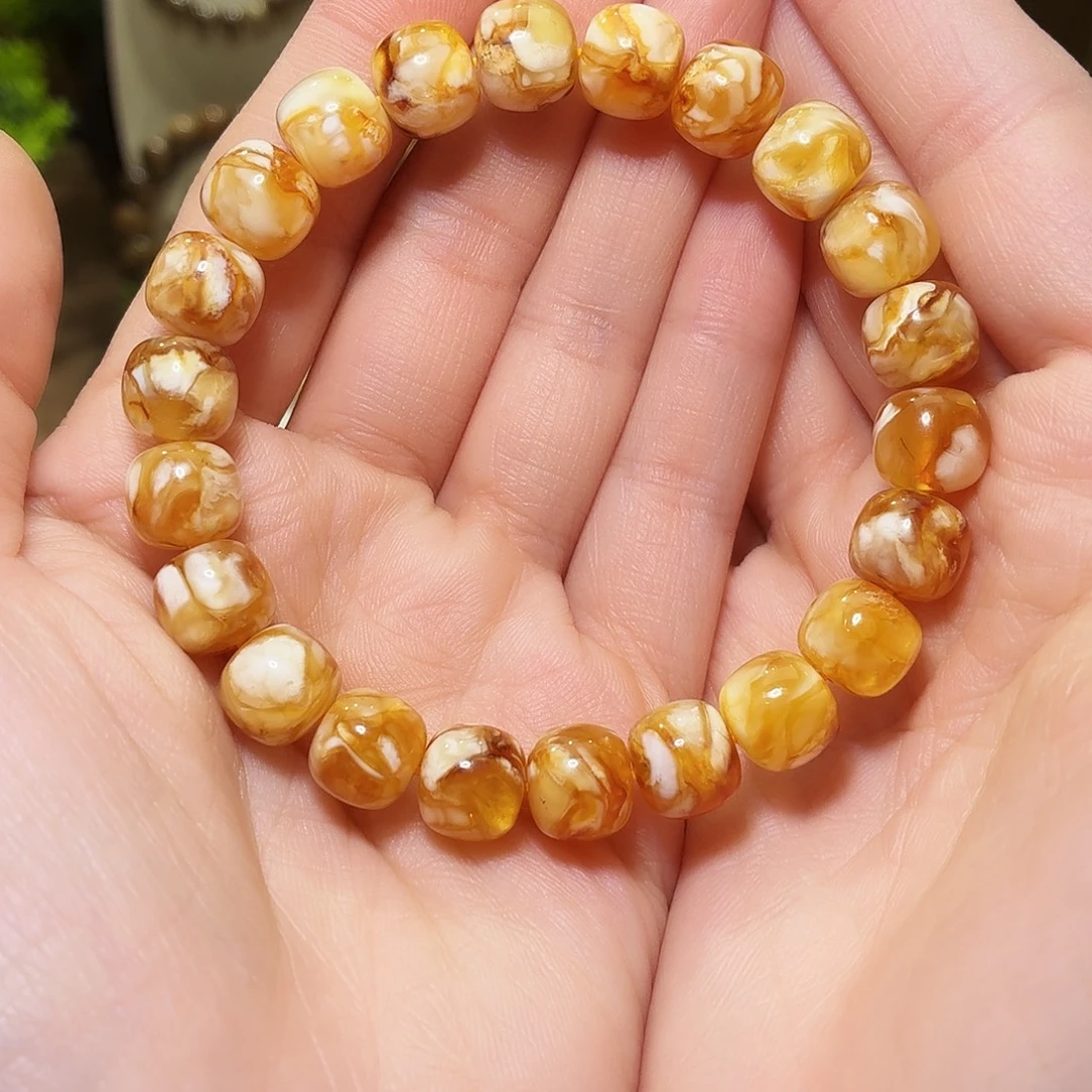 沁色老型手串单圈10