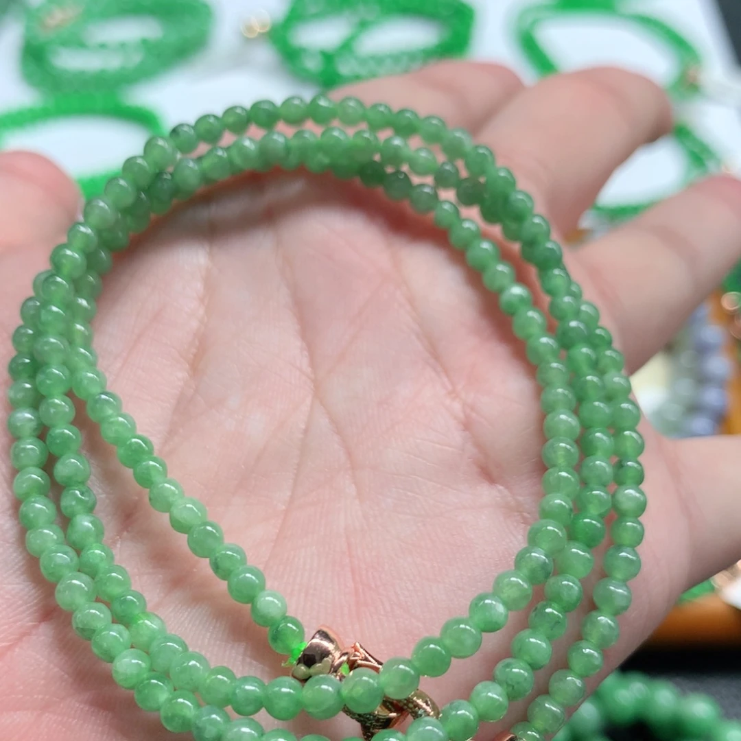 未镶嵌手链翡翠翡翠