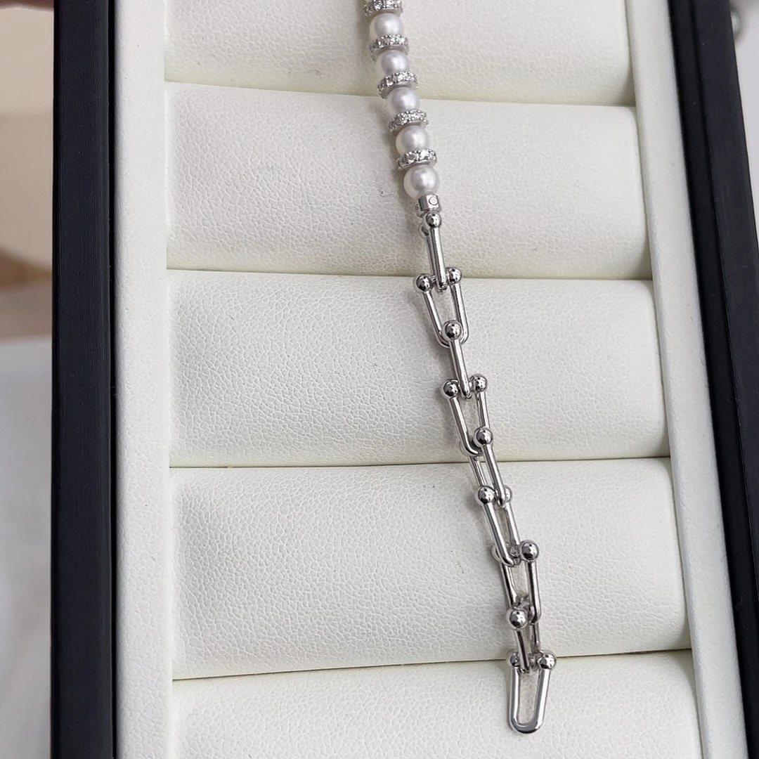 手绳淡水珍珠银S925镶嵌