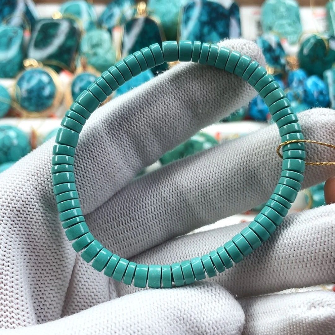 绿松石未镶嵌车挂