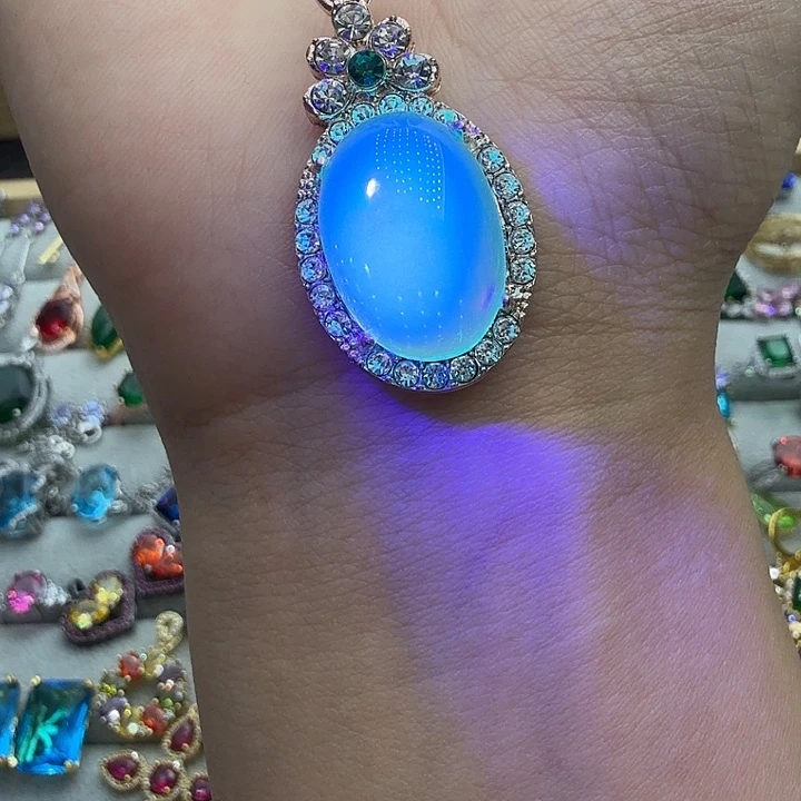 水晶银S925镶嵌戒指