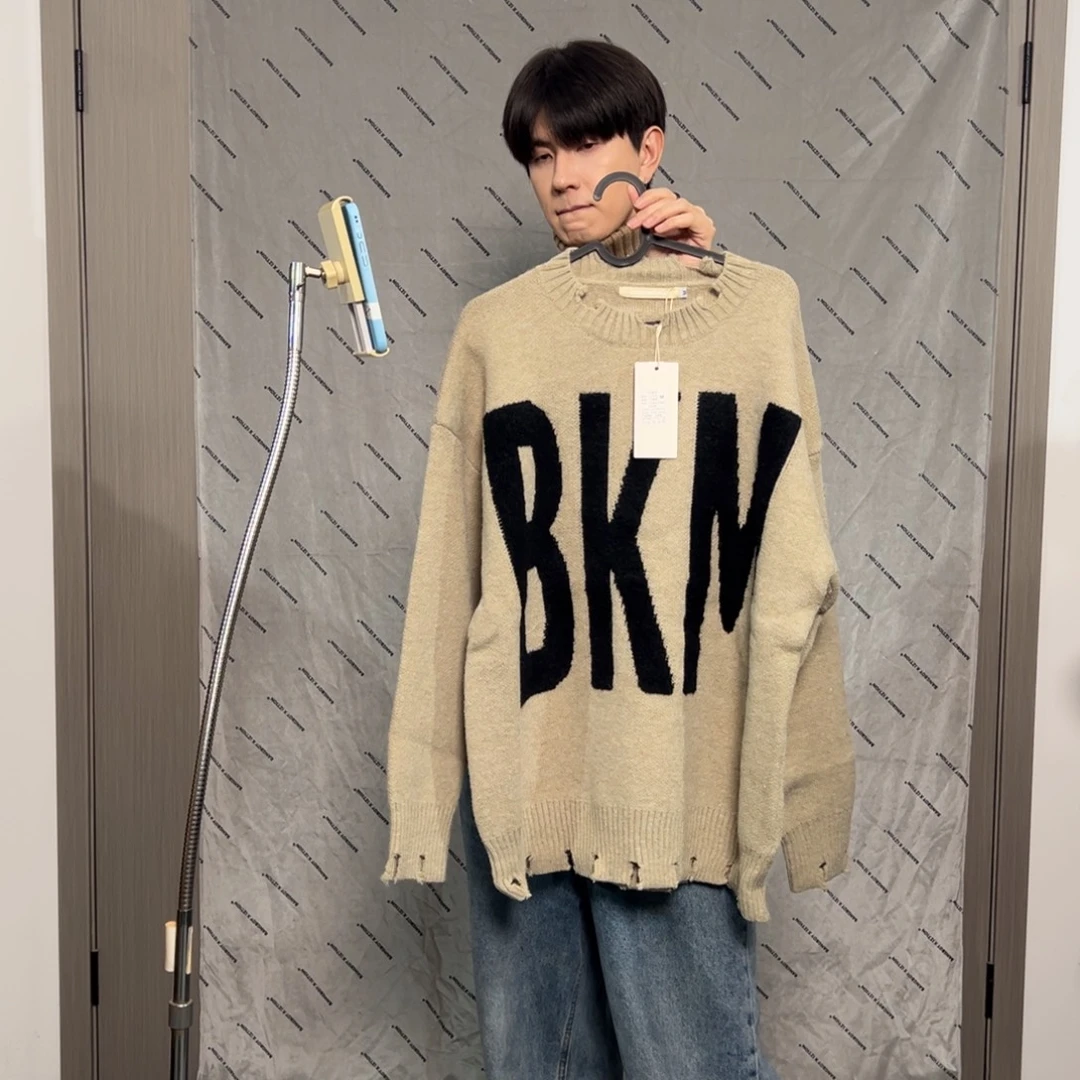 潮流时尚bkt毛衣m码