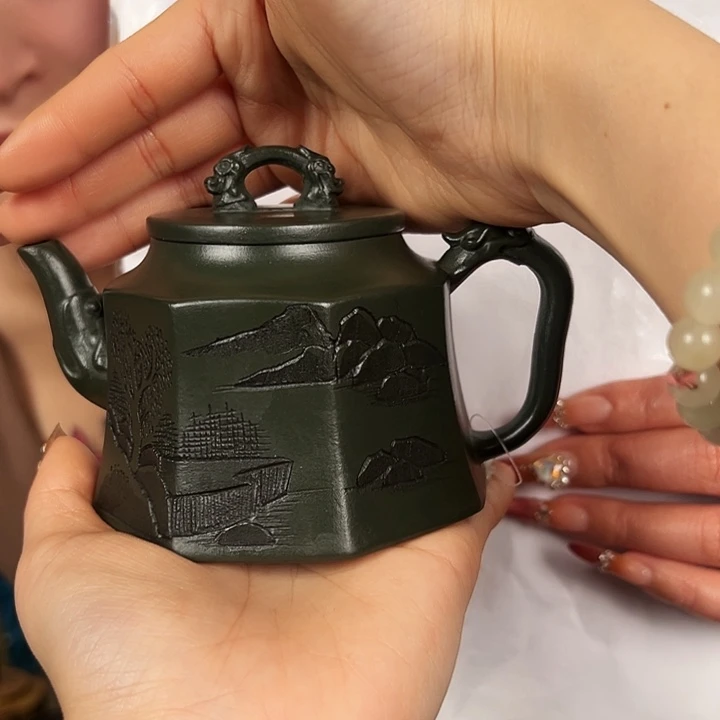 紫砂茶壶宜兴紫光堂