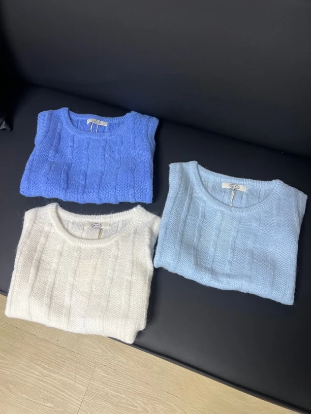 50728韩版时尚针织马甲背心