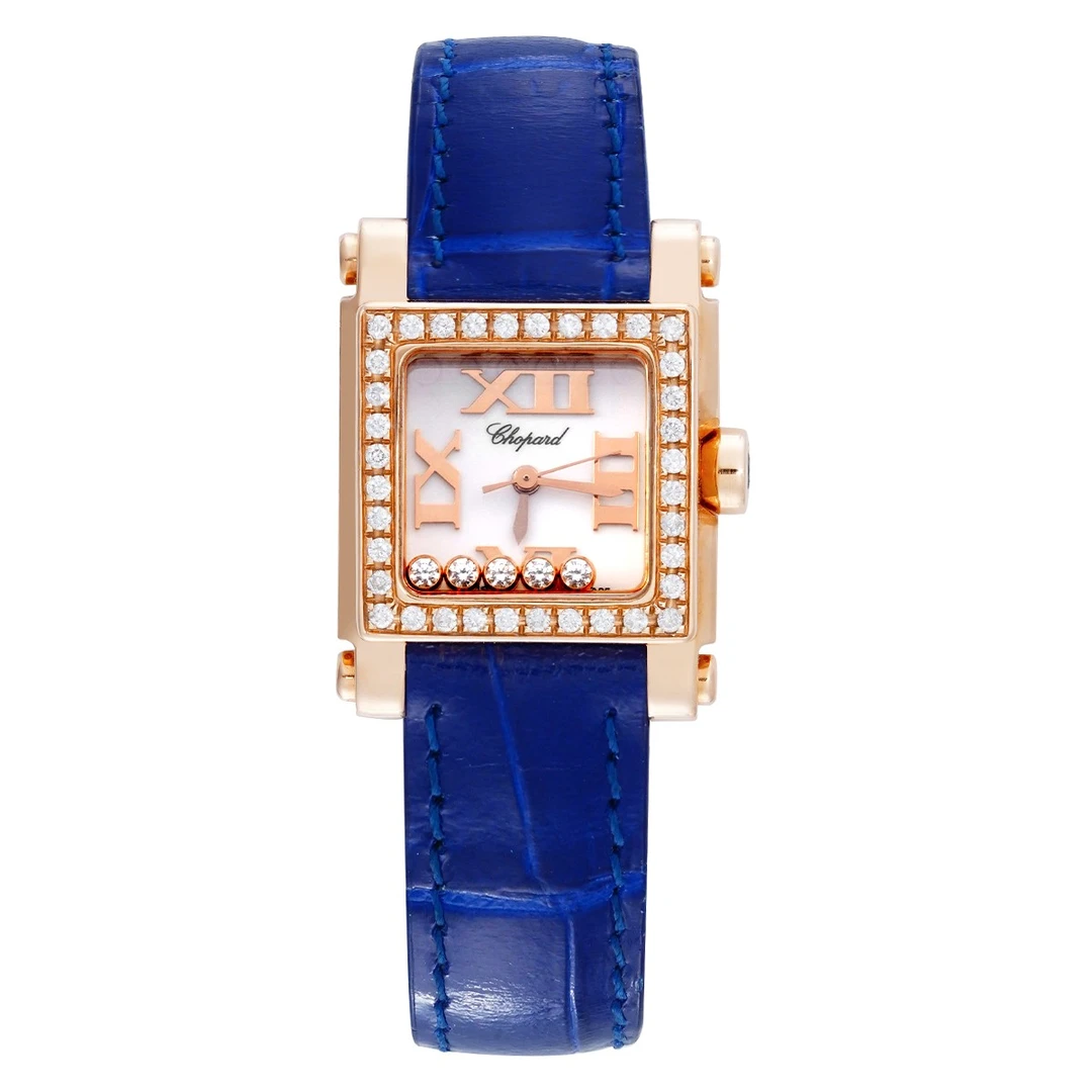 99新 Chopard/萧邦 快乐钻系列275349-5001腕表/后钻/WHT022188