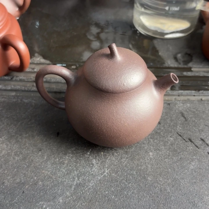 茶杯紫砂天青泥茄瓜200c c