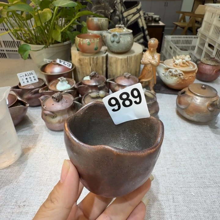 陶盘精品柴烧福利放漏