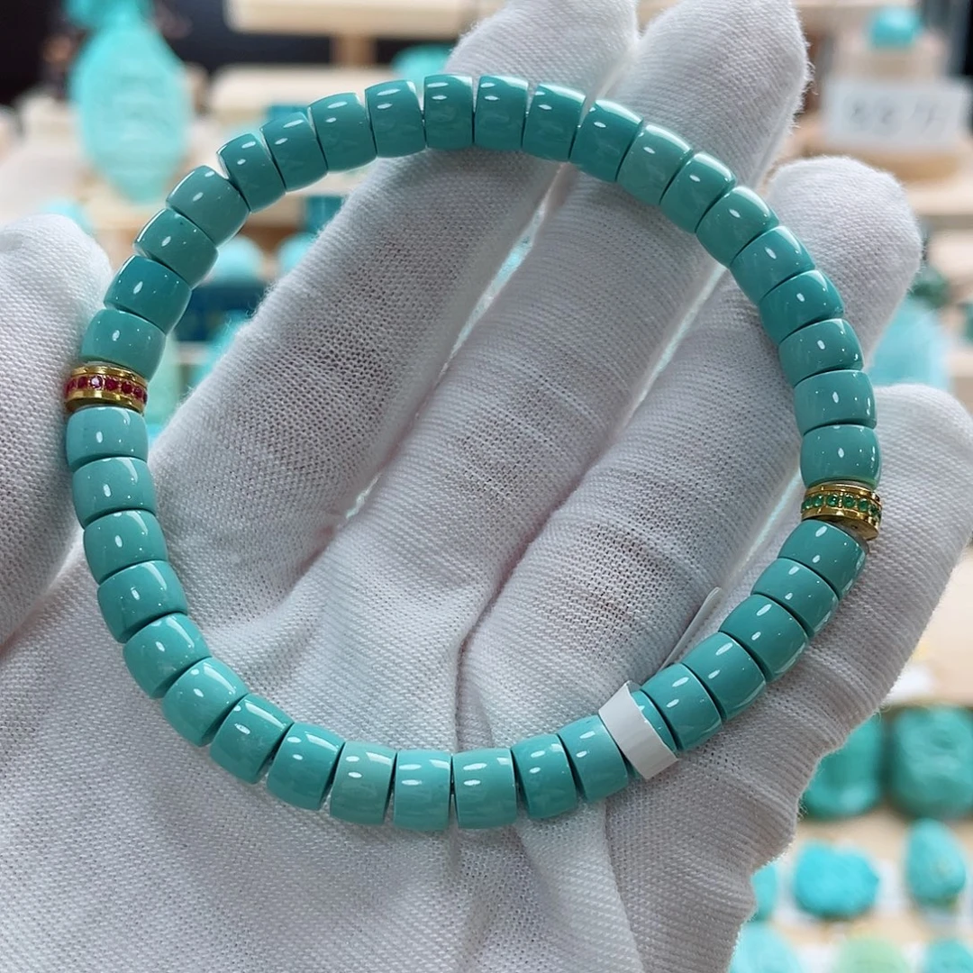 未镶嵌绿松石珠宝奇石