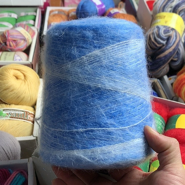 羊毛江**江马海毛长段染一斤