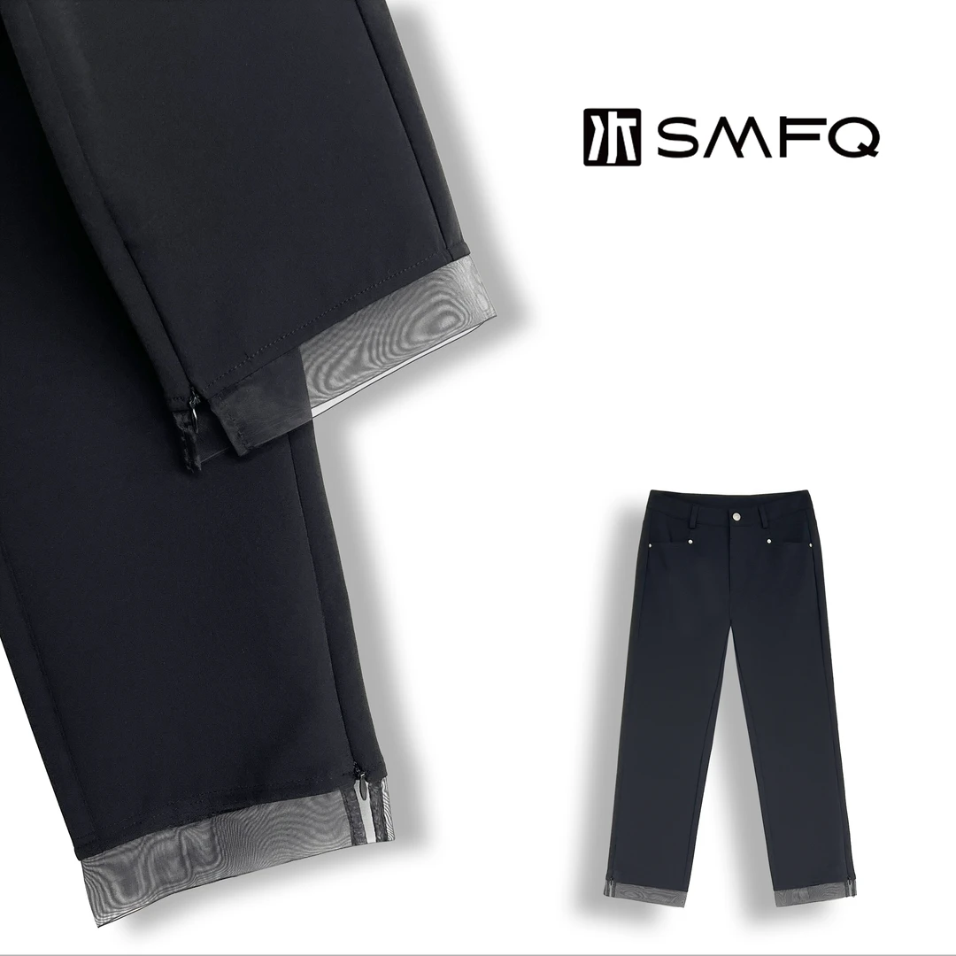 水木夫妻 “人手一条”巨显瘦莫代尔凉感 高弹烟管裤九分小黑裤