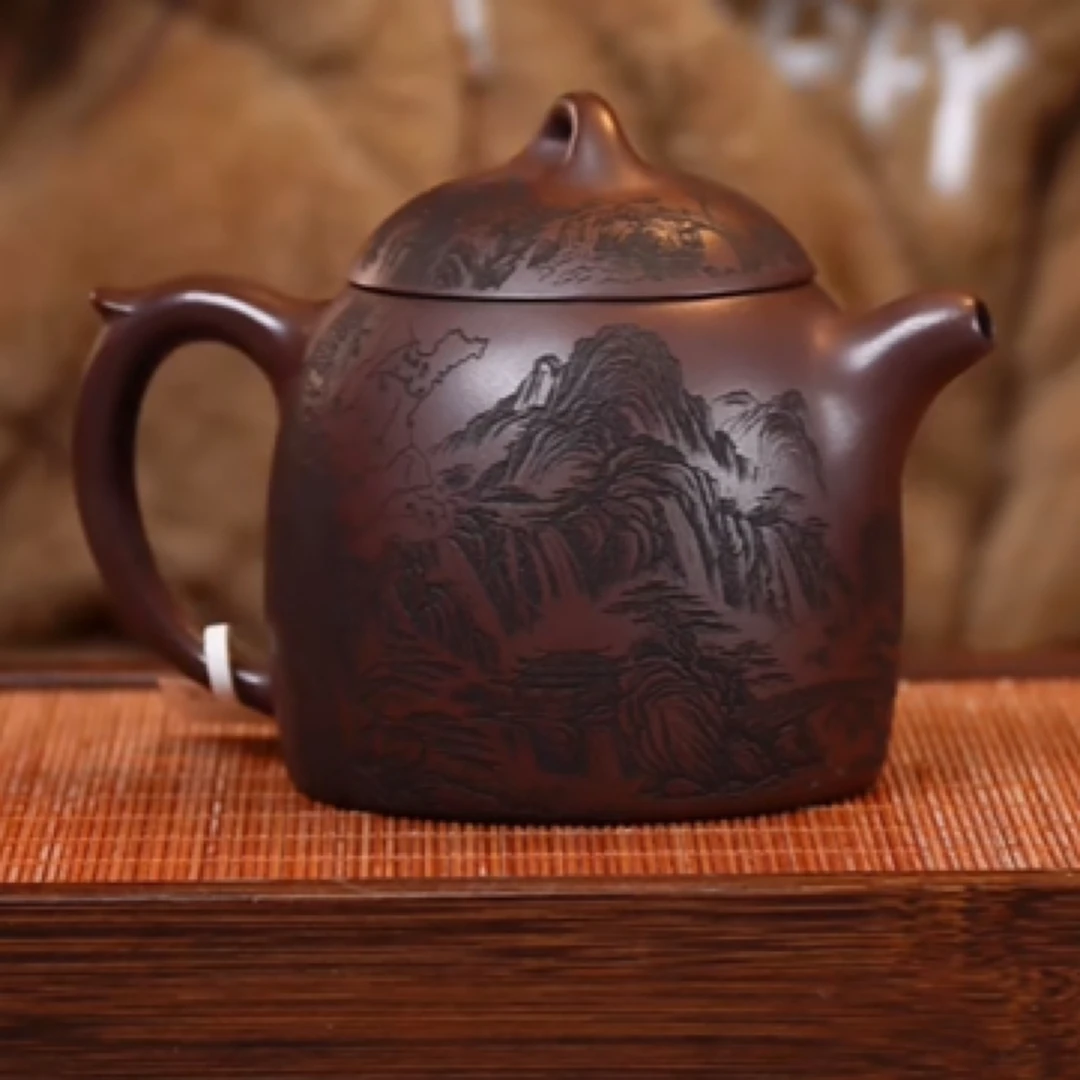 DMC709 秦权 紫泥 400cc紫砂壶