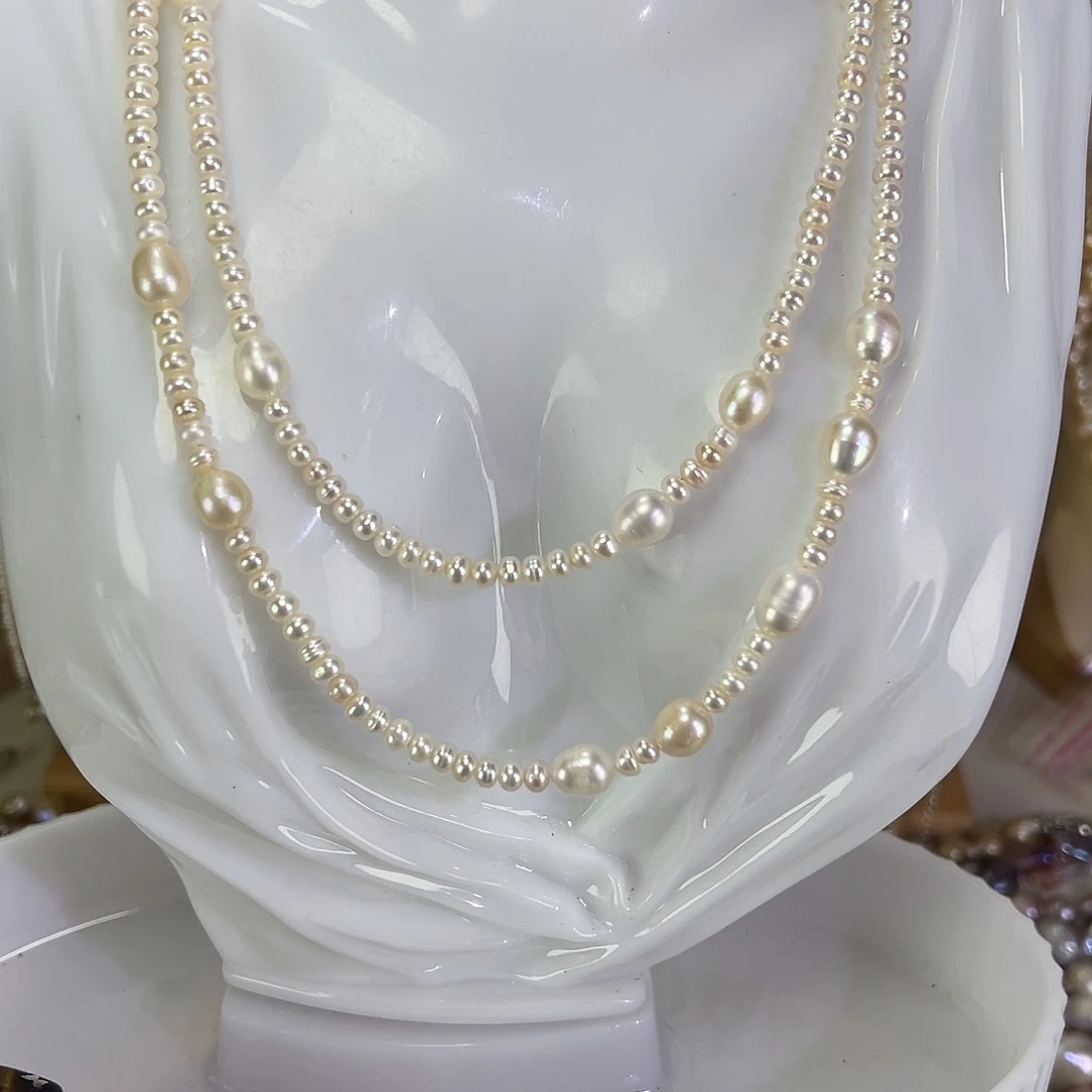 淡水珍珠钛钢手绳