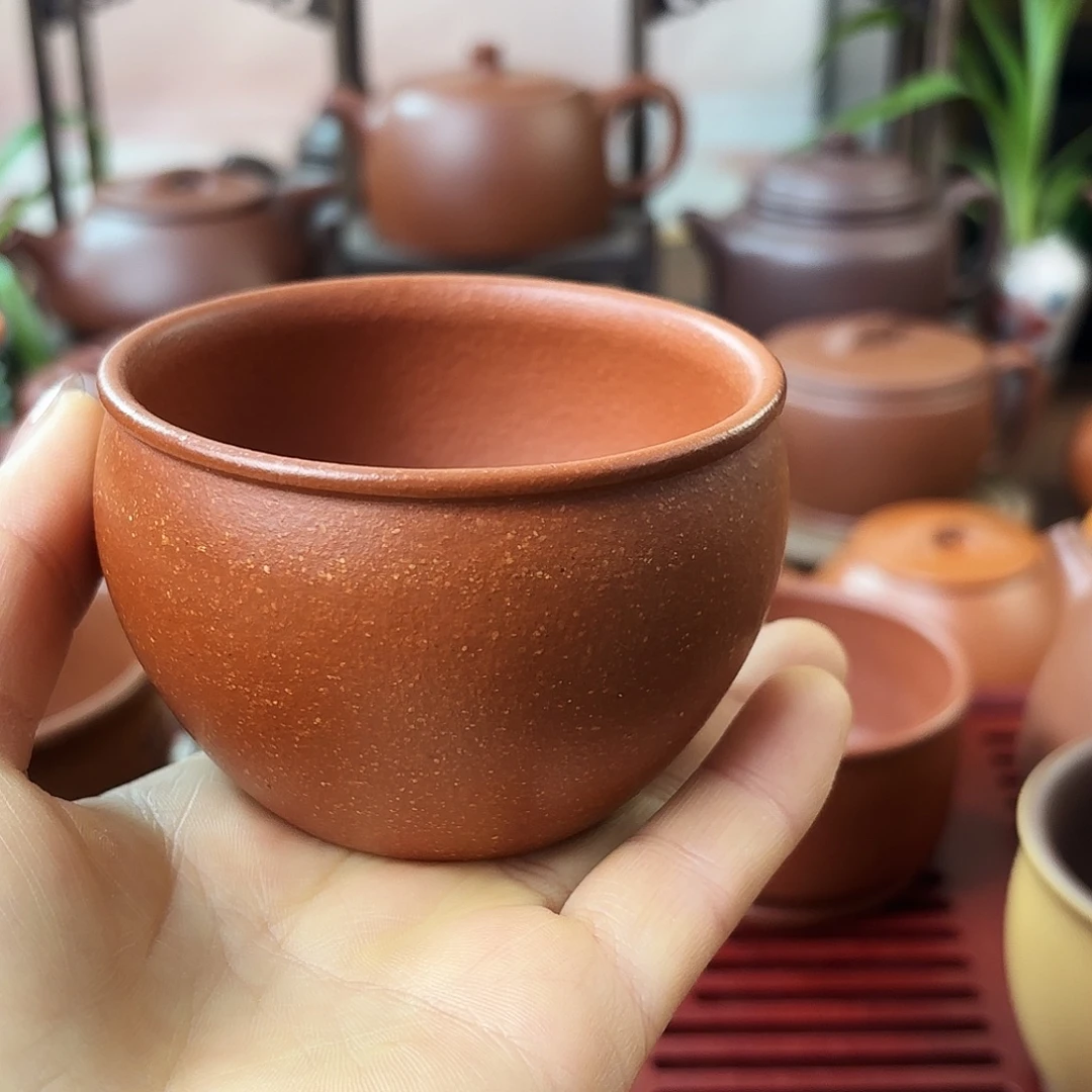 茶壶紫砂风生水起红降坡130cc
