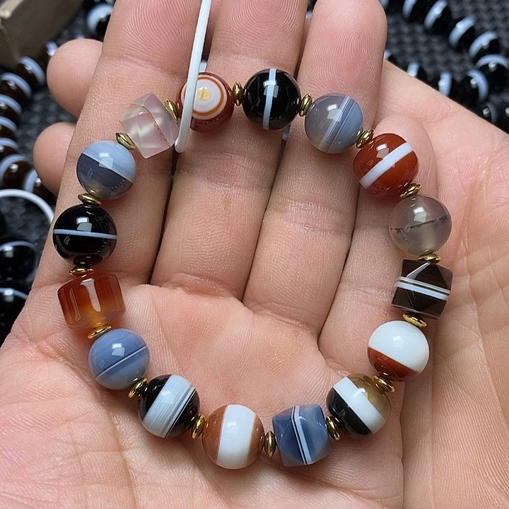 玛瑙/玉髓手链未镶嵌